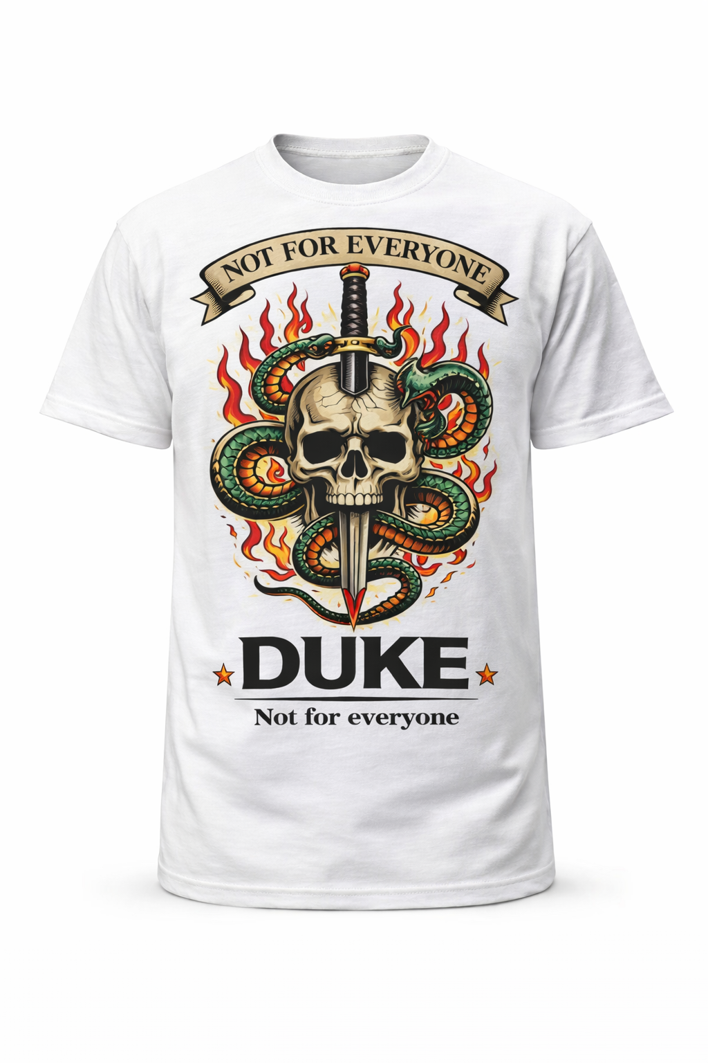 DUKE T-Shirt – Not For Everyone (Tattoo Edition)